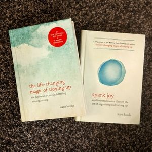 Original Marie Kondo Books - The Life-Changing Magic of Tidying Up & Spark Joy